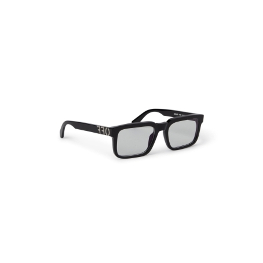 NWT Off-White Style 70 Black Rectangle 55mm Eyeglasses